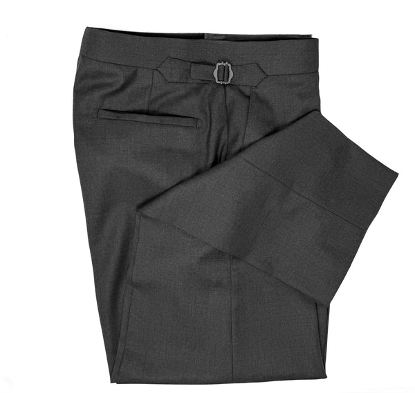 The Charcoal Grey Single Breasted Three piece Suit – Christopher