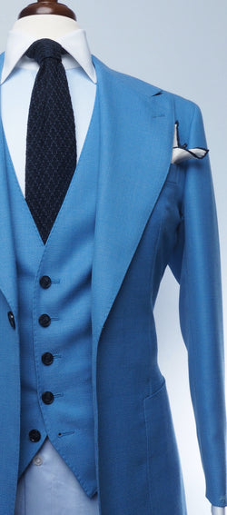 Sky Blue Mesh Suit