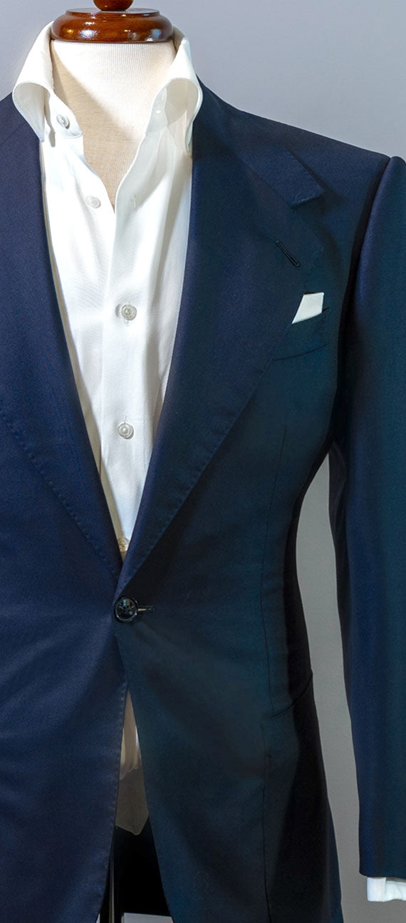 The Midnight Blue Single Breasted Two Piece Suit