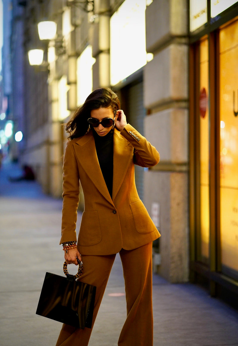 Whisky Brown Suit