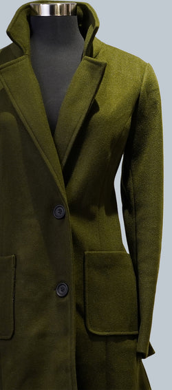 Hunter Green Overcoat 