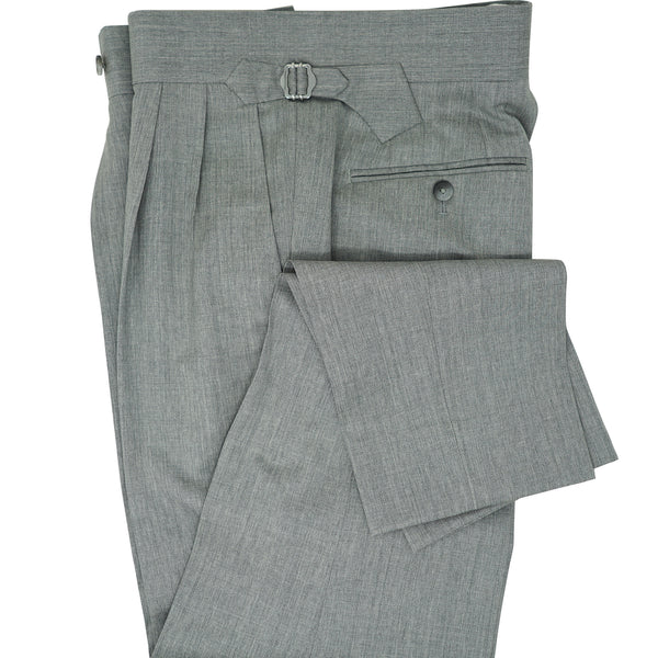Medium Grey file trouser