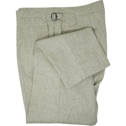 Camel Flannel Trousers