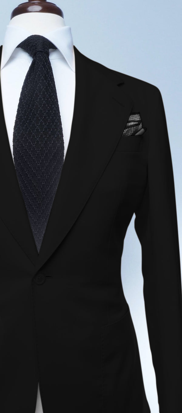 Black Noir Notch Suit