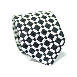 Black & White Deco Tie