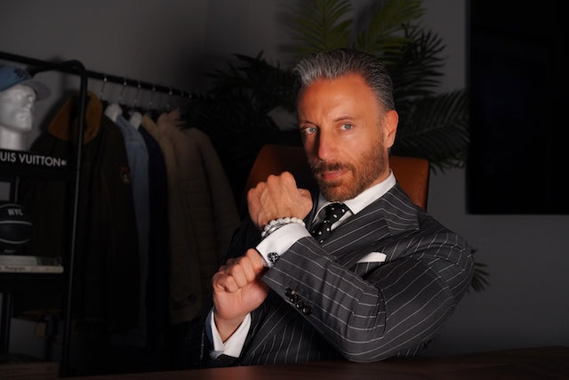 Black Jade  knob cufflinks