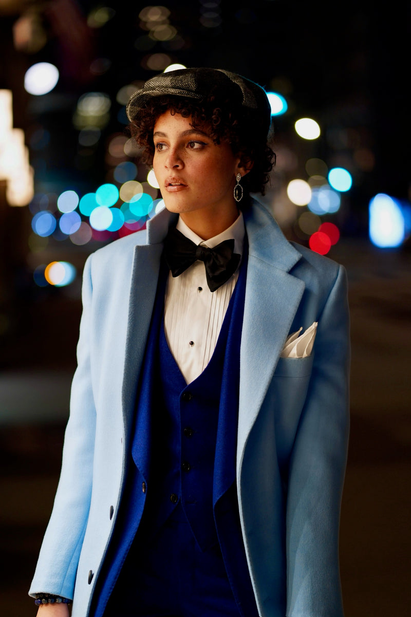 Powder Blue Overcoat 