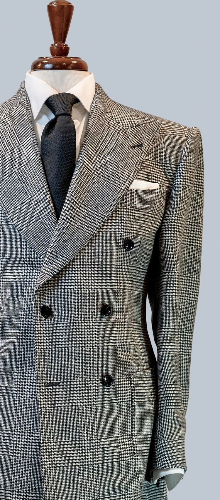 Black and white Plaid Suit – Christopher Korey Collective