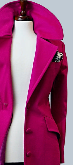 Fuschia Overcoat