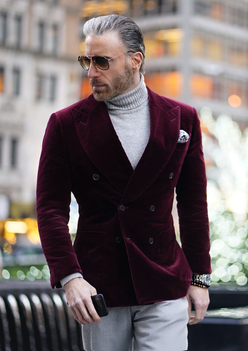 Burgundy Dinner Jacket Burgundy Dinner Jacket