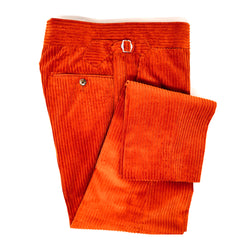 Burnt Orange Corduroy Trousers