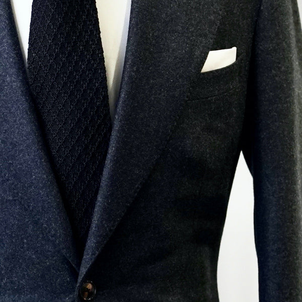 Charcoal Grey Pinstripe Suit – Christopher Korey Collective