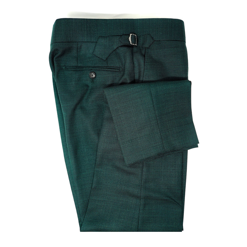 Forest Green Mesh Trousers