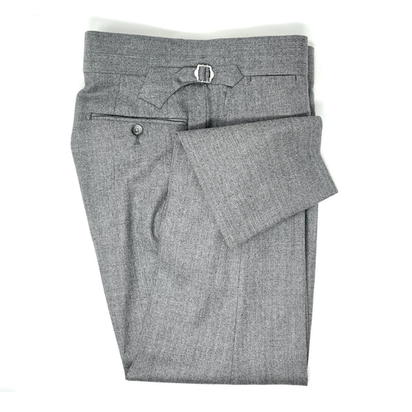Light Grey Flannel Trousers