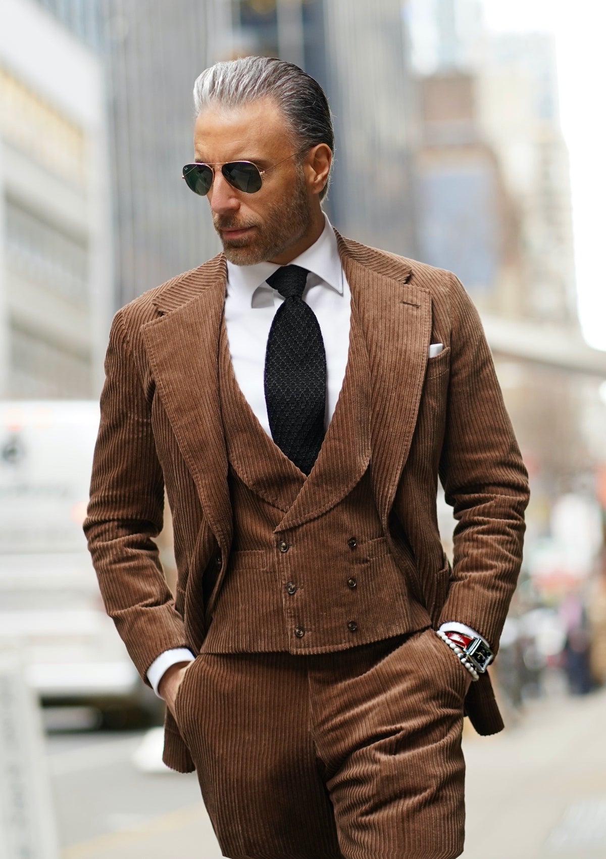 brown dress suit men Indochino Men's Custom Howell Wool Stretch Brown Suit