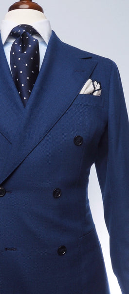 Napoleon Blue Mesh Suit – Christopher Korey Collective