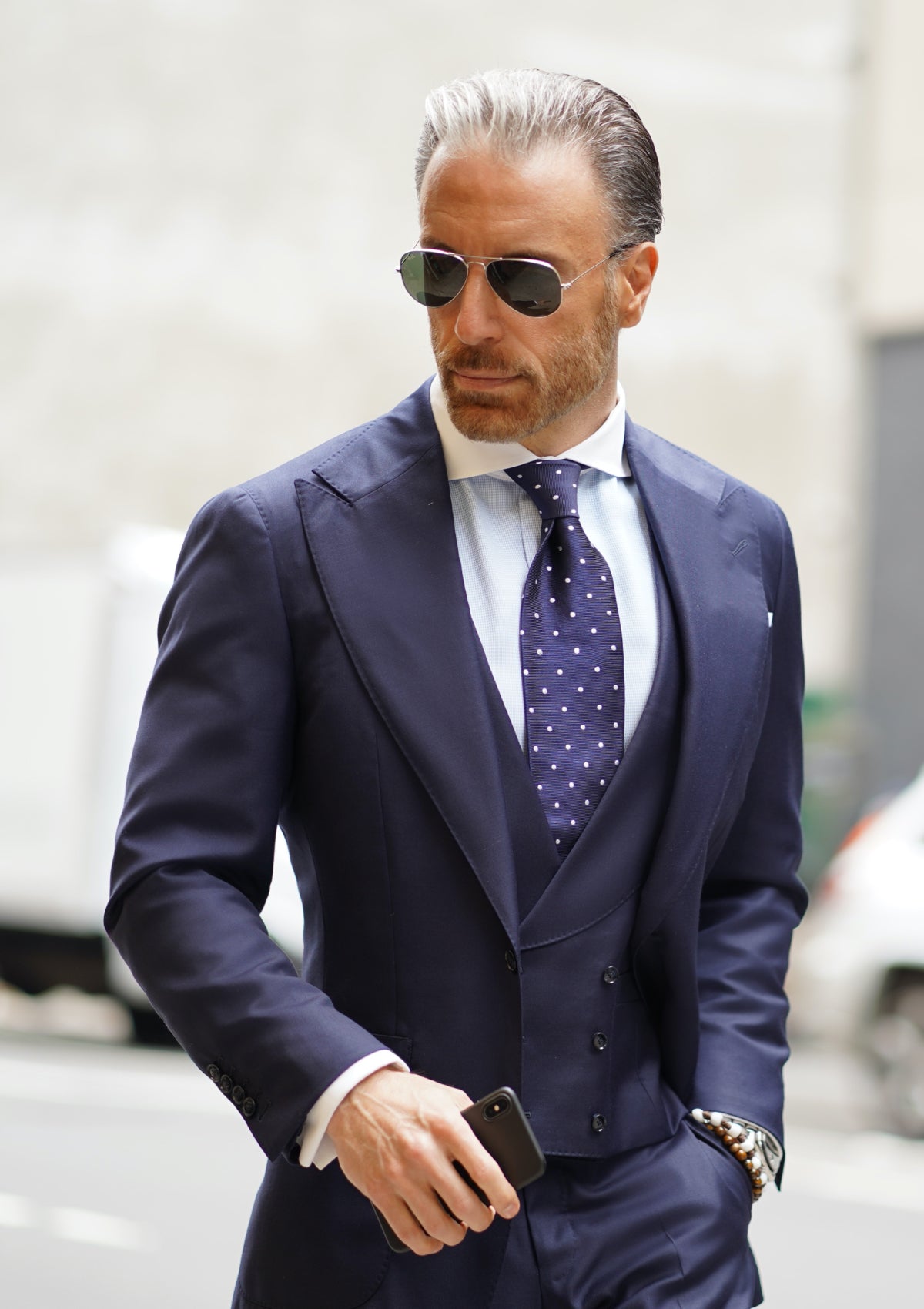 Perfect Blue Peak Suit – Christopher Korey Collective