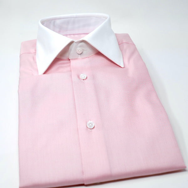 Pink Twill Blend Shirt