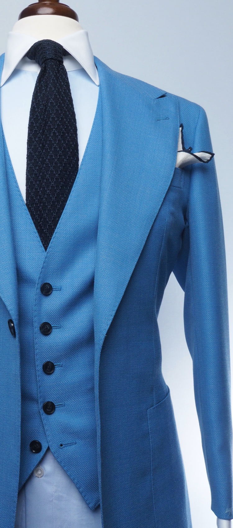 Sky Blue Mesh Suit
