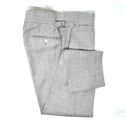 Stone Grey Mesh Trousers
