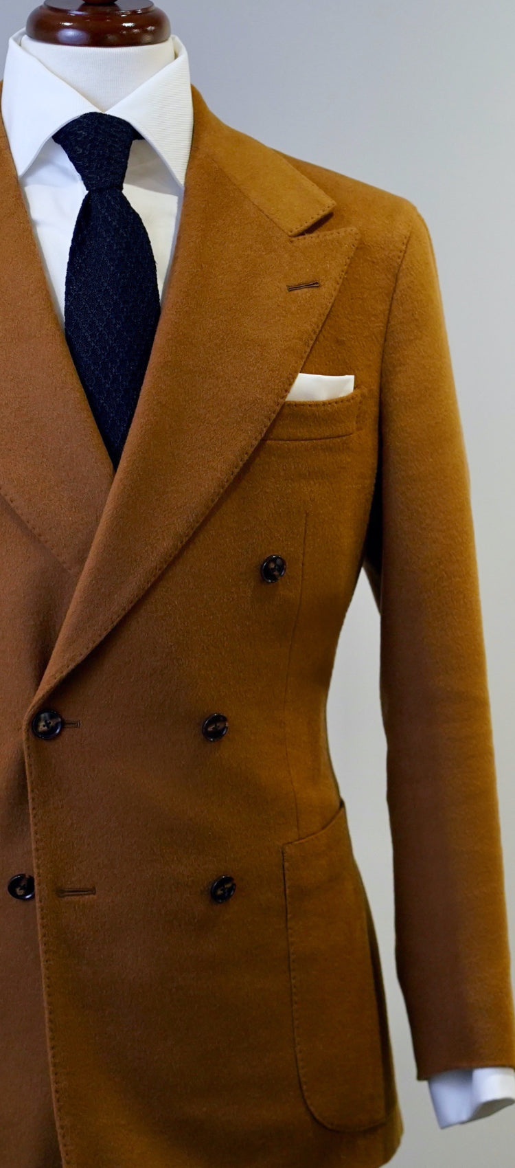 Whiskey Brown Flannel Suit – Christopher Korey Collective